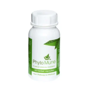 Mune Phytomed Herbs Capsules Bottle of Mune Phytomed Herbs Capsules with botanical and nutrient blend