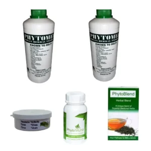 Stomach Herbs Combo Phytomed Botanical Herbal Collection – Tonics, Balm, and Tea